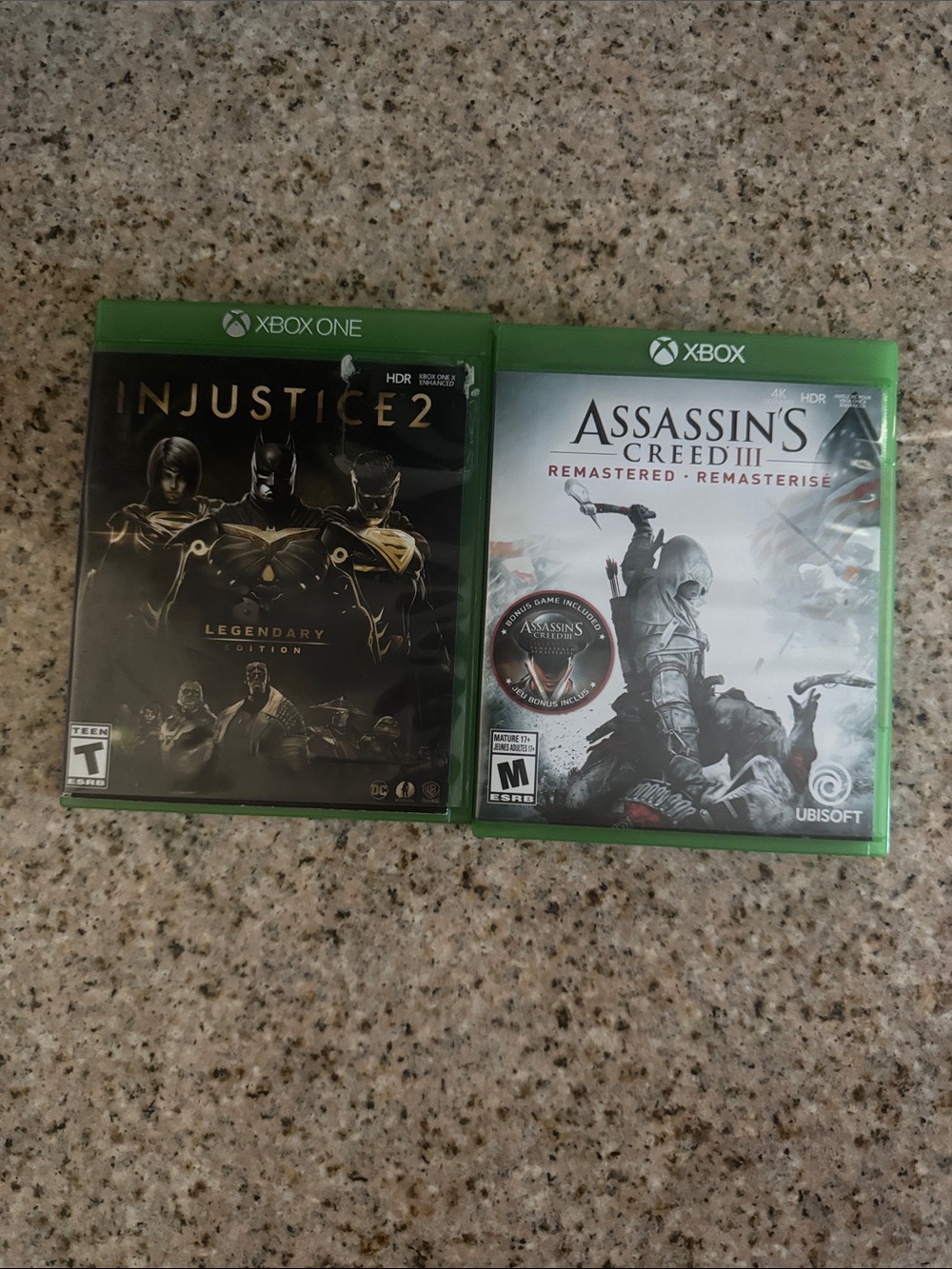 One Injustice 2 Legendary Edition One Assassins Creed III